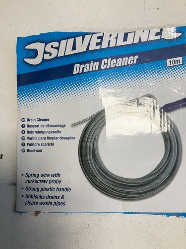 Silverline drain cleaner 9mm - silverline,
