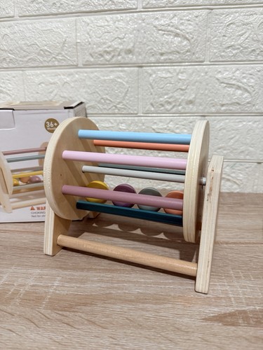 Wooden describe scrolling drum - wooden,
