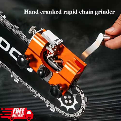 Chain saw sharpener portable - chain,