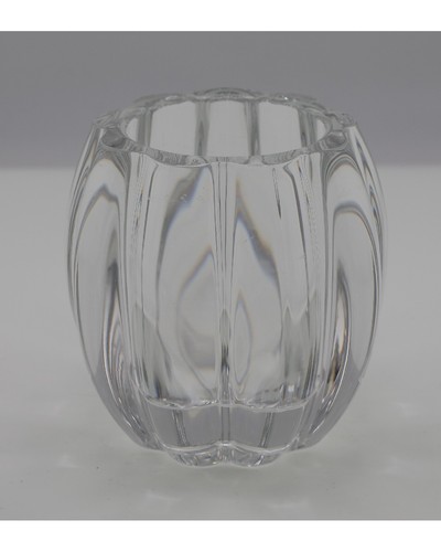 Heavy clear crystal tealight - heavy,