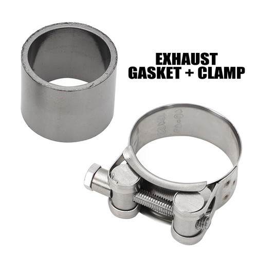 Exhaust gasket and clamp - exhaust, kit