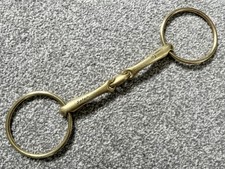 5.75” Neue Schule Tranz Angled Lozenge Loose Ring Snaffle