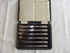 Antique Dessert Butter Knives