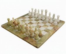 Green Onyx Marble Chess Set