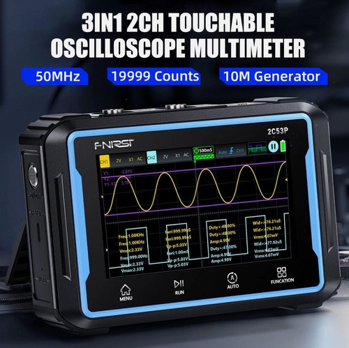 Fnirsi 2c53p lcd 2 - 3-in-1,