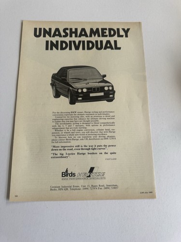 Original hartge e30 - e30, 5