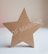 MDF CRAFT SHAPE. WOODEN STAR