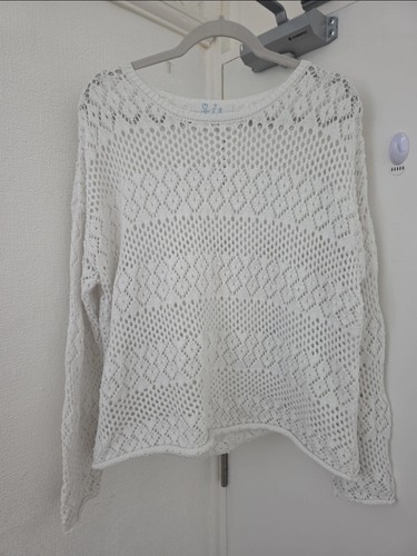 Primark white knitted jumper - primark,