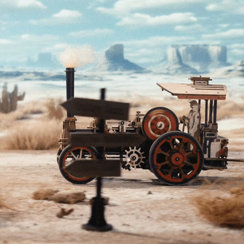 Rokr steam engine mechanical - steam,