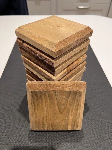 Wooden fence post caps for - wooden,