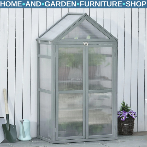 Mini wooden greenhouse grow - wooden,