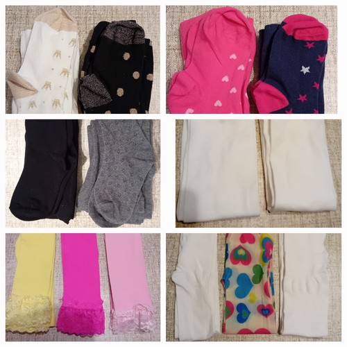 Girls tights bundle pairs - girls, bundle.