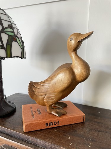 Vintage hand carved wooden - hand,