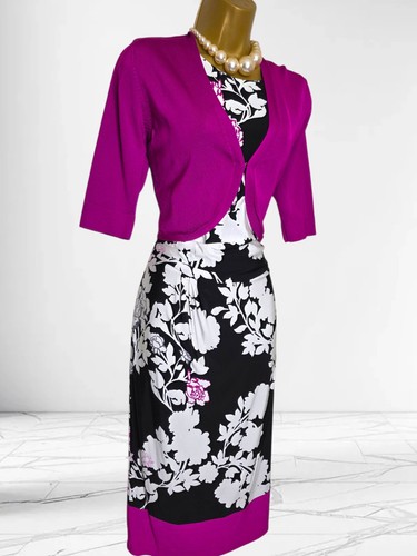 Phase eight floral dress black - floral,