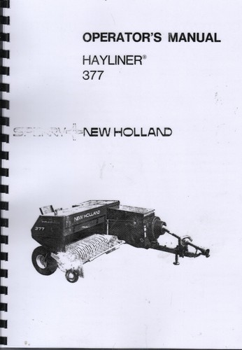 New holland hayliner - holland, 377"