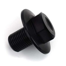 Steering Nut triple clamp Alu CNC milled M16 black