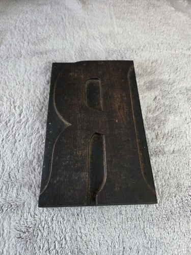 Wooden printing press - wooden, block