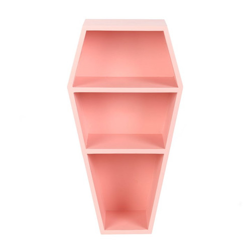 Pink coffin shelf pastel goth - pastel,