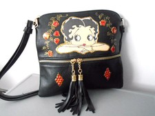 NEW GEORGOUS BETTY BOOP  HANDBAG WITH FREE BETTY   KEYRING