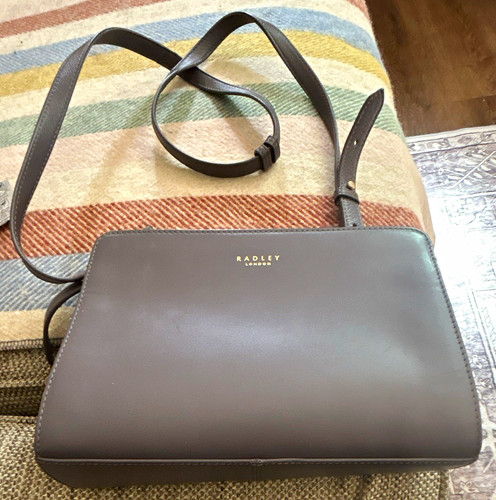 Radley grey leather - grey, medium