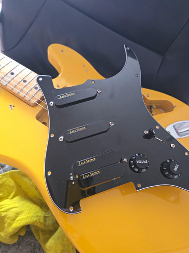 Loaded pickguard lace - loaded, w/