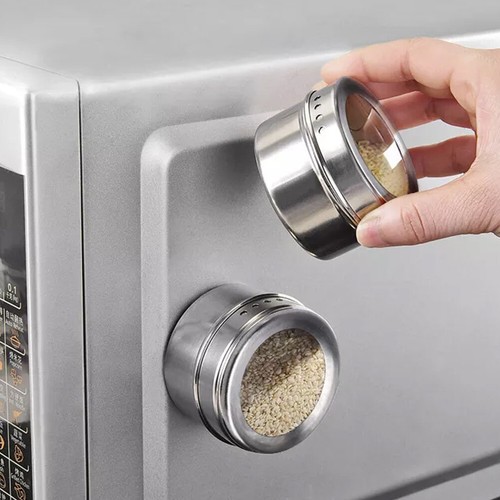 12pcs stainless steel spice - 12pcs,