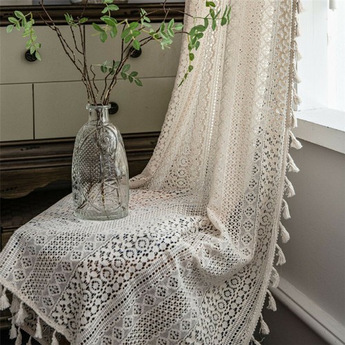 Vintage crochet curtains - vintage, for