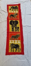 Red Big 5 Table Runner,Wall