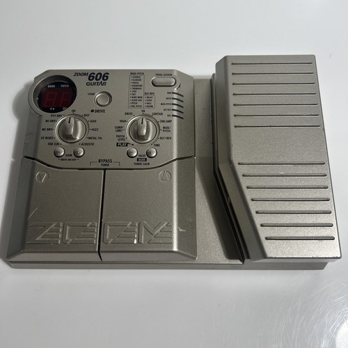Zoom 606 multieffects - zoom,