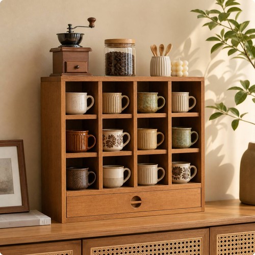 Tabletop display shelf with - tabletop,