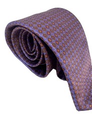 Stefano Ricci Tie 100% Silk Geometric Fractured Lavender Purple NICE!