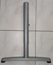 Ikea Galant Desk T Leg - Adjustable Silver w/ Mounting Screw - 200.569.15