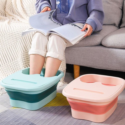Foldable foot bath soak - bath, tub