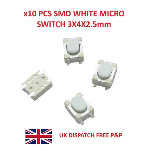 X10 pcs smd white - smd, micro