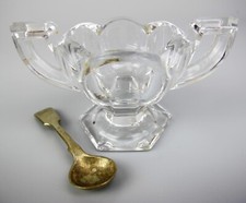 Crystal glass Salt Cellar Pot