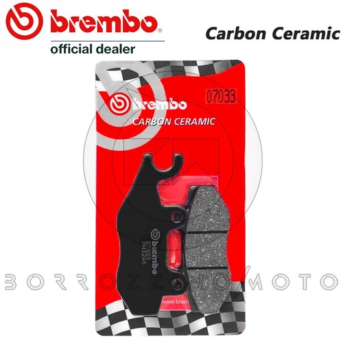 Brake pads brembo 07033 carbon - brake,