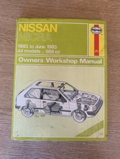Nissan Micra MK1 K10 Haynes