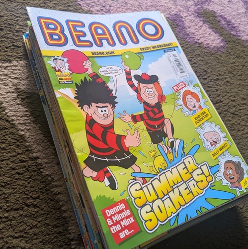 Beano comic bundle 2015 2018 - comic,