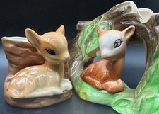 Sylvac & Hornsea Deer Planters