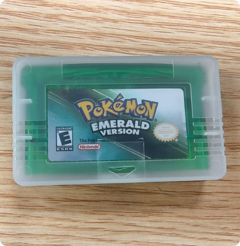 Game card emerald version - card,