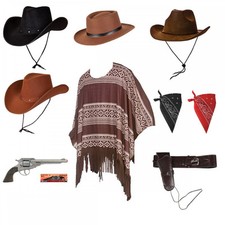 Mens Western Cowboy Brown