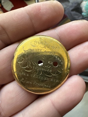 Pocket watch lid - lid,