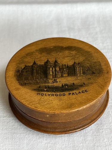 Vintage treen wooden lidded - vintage,