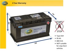Battery fits VW AMAROK TOURAN