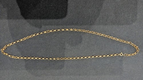 9ct gold belcher chain - 9ct,