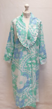 Vintage Baby Doll Nightie 1960s Dressing Gown Psychedelic Floral  XL 16-18