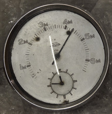 MG TA TB TC TD Tachometer (w) Clock, Vintage Jaeger