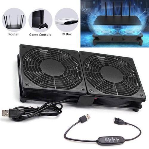 Dual 120mm usb fan speed - 3,
