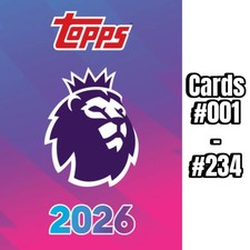 Topps Premier League 25/26 PICK YOUR CARDS # 1 to #234