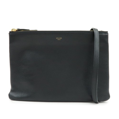 Celine trio leather shoulder - trio,